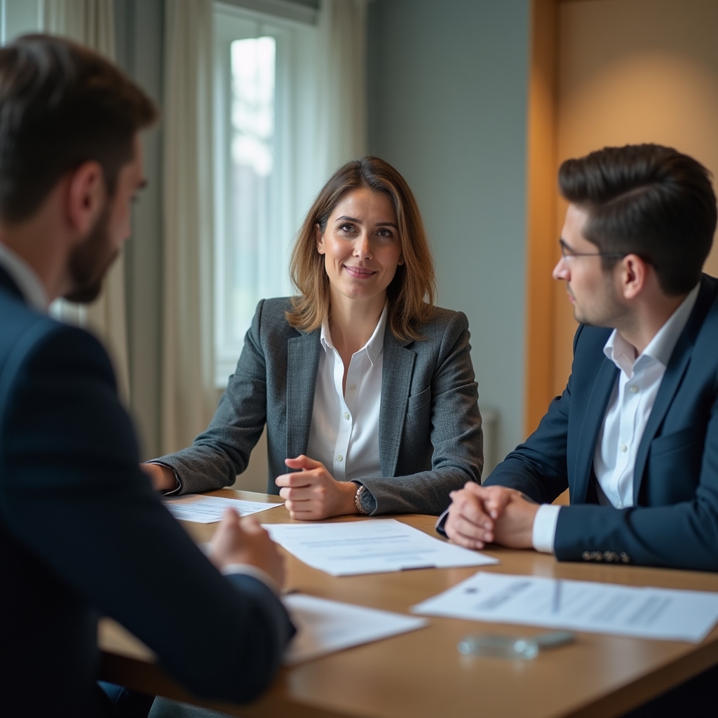 Медиационная сессия для разрешения бизнес-конфликта